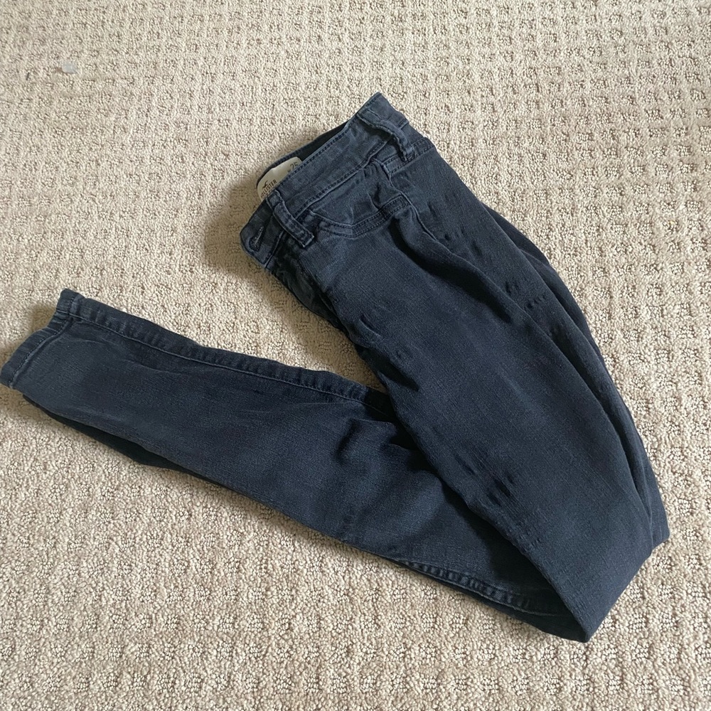 Hollister Super Skinny Black Jeans